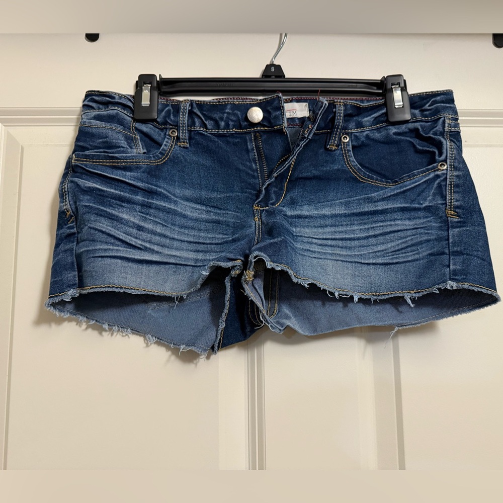 Jean Booty Shorts
